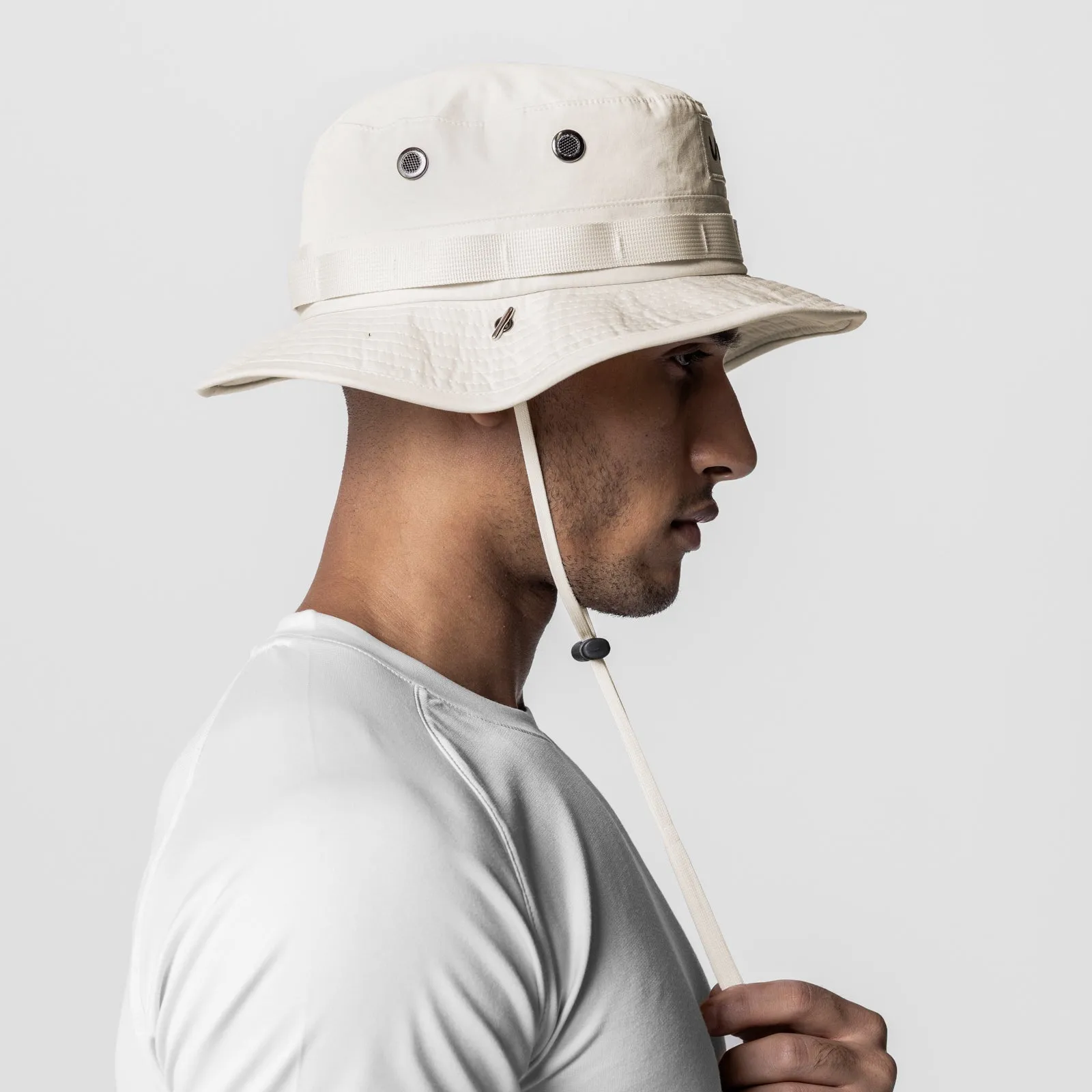 0549. Vented Boonie Hat - Bone