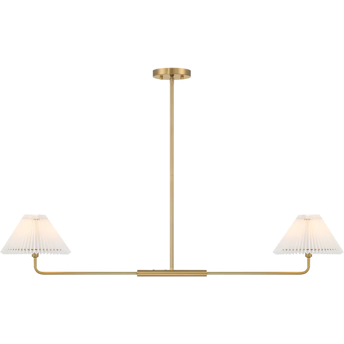 2-Light Linear Chandelier