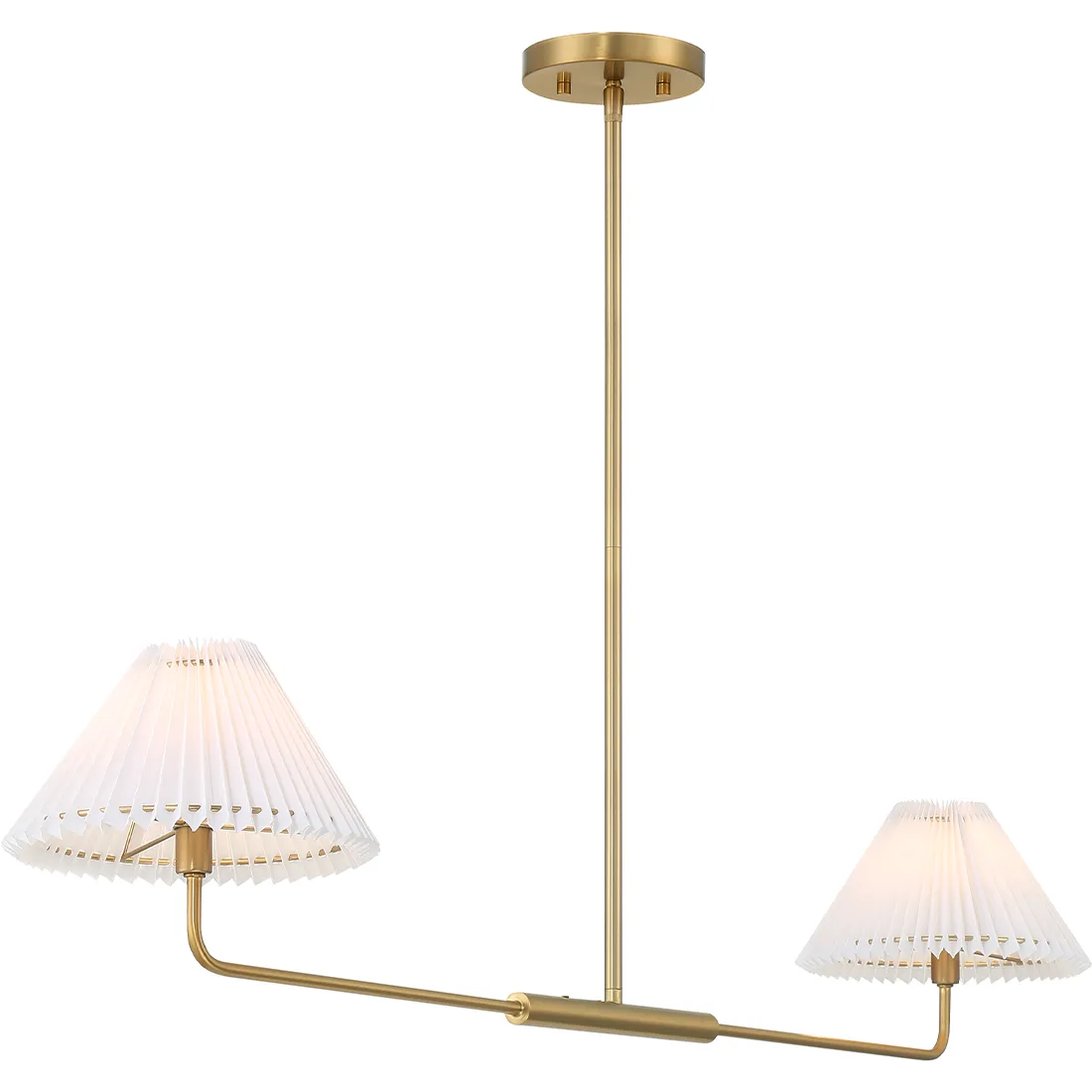 2-Light Linear Chandelier