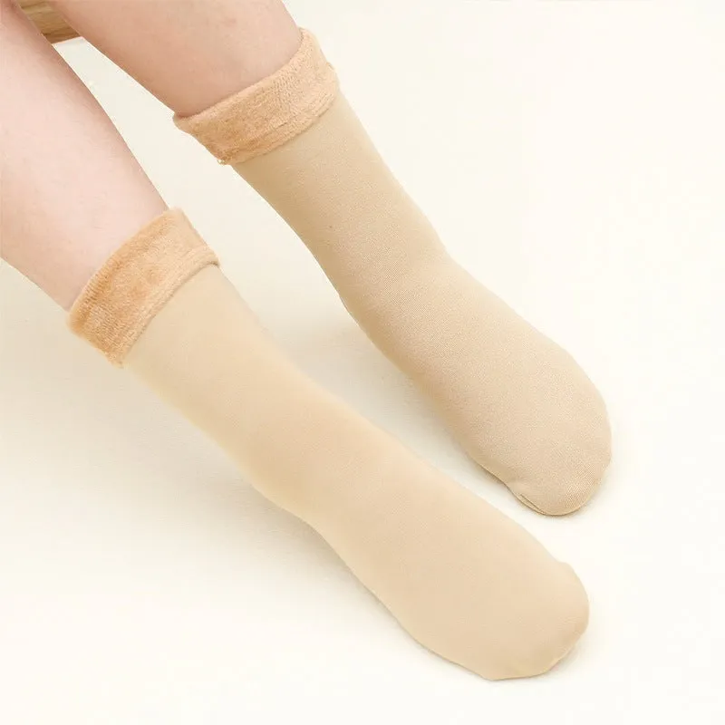 BerriesJam - 2024 Winter Pure Color Socks