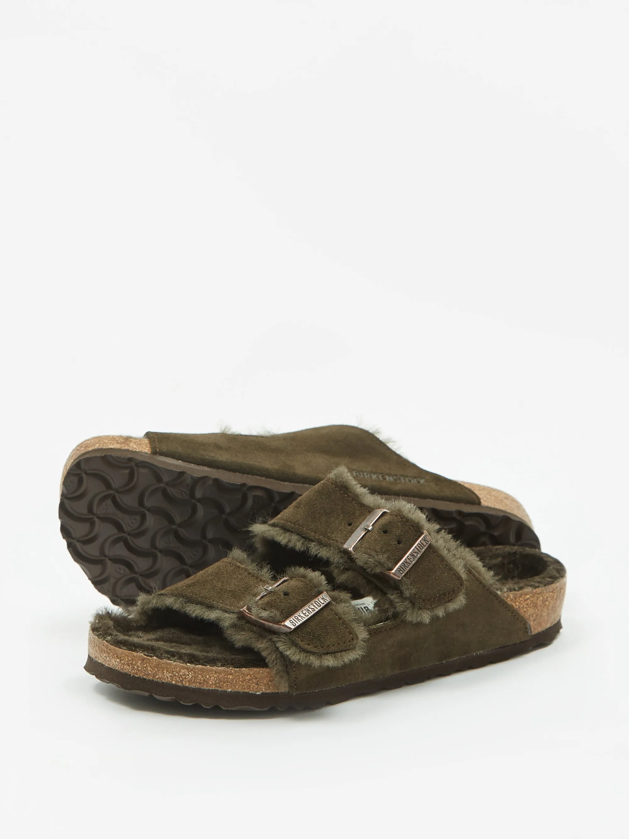 Birkenstock Arizona Fur W - Mocca