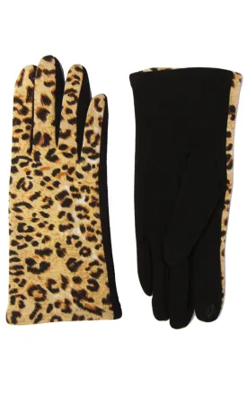 GLOV8605 Leopard Animal Print Gloves 12prs Pack