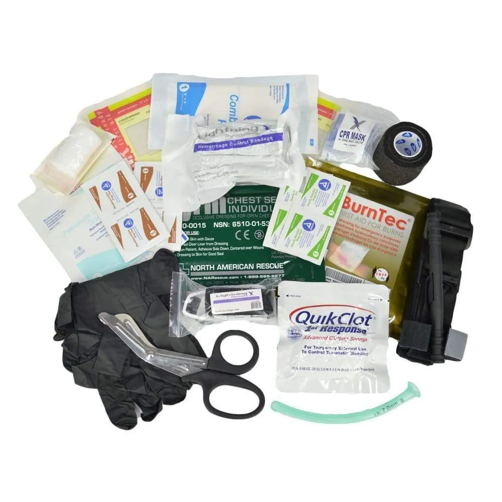Lightning X Gunshot/Trauma Tactical IFAK Fill Kit