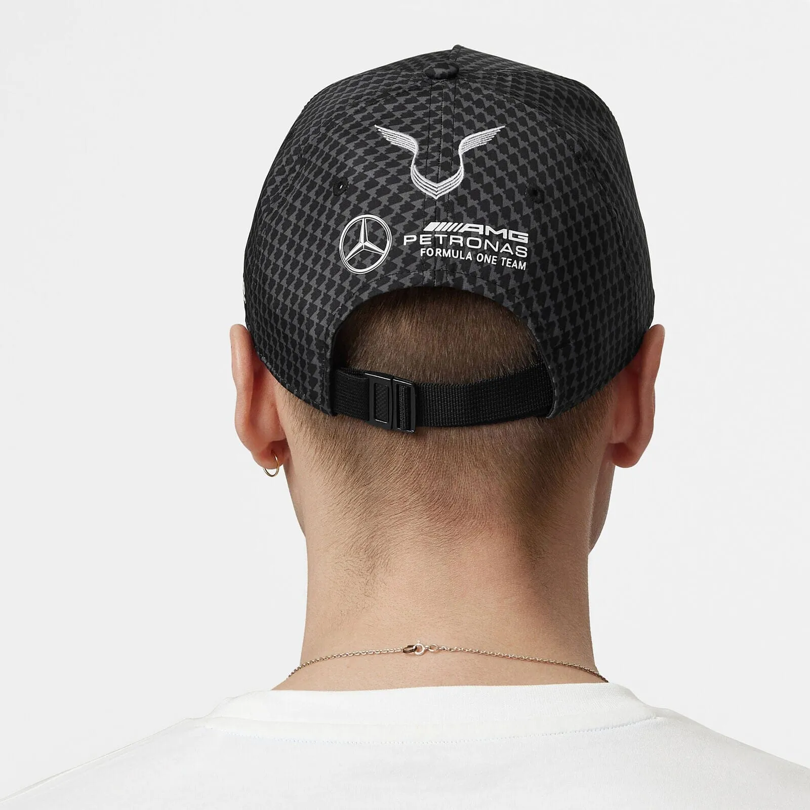 Mercedes AMG Petronas F1 2023 Lewis Hamilton Baseball Hat -Black/White/Purple/Red/Peach/Natural