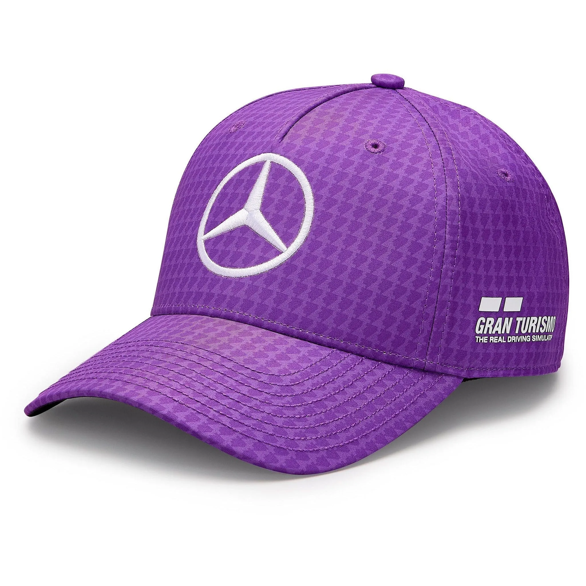 Mercedes AMG Petronas F1 2023 Lewis Hamilton Baseball Hat -Black/White/Purple/Red/Peach/Natural