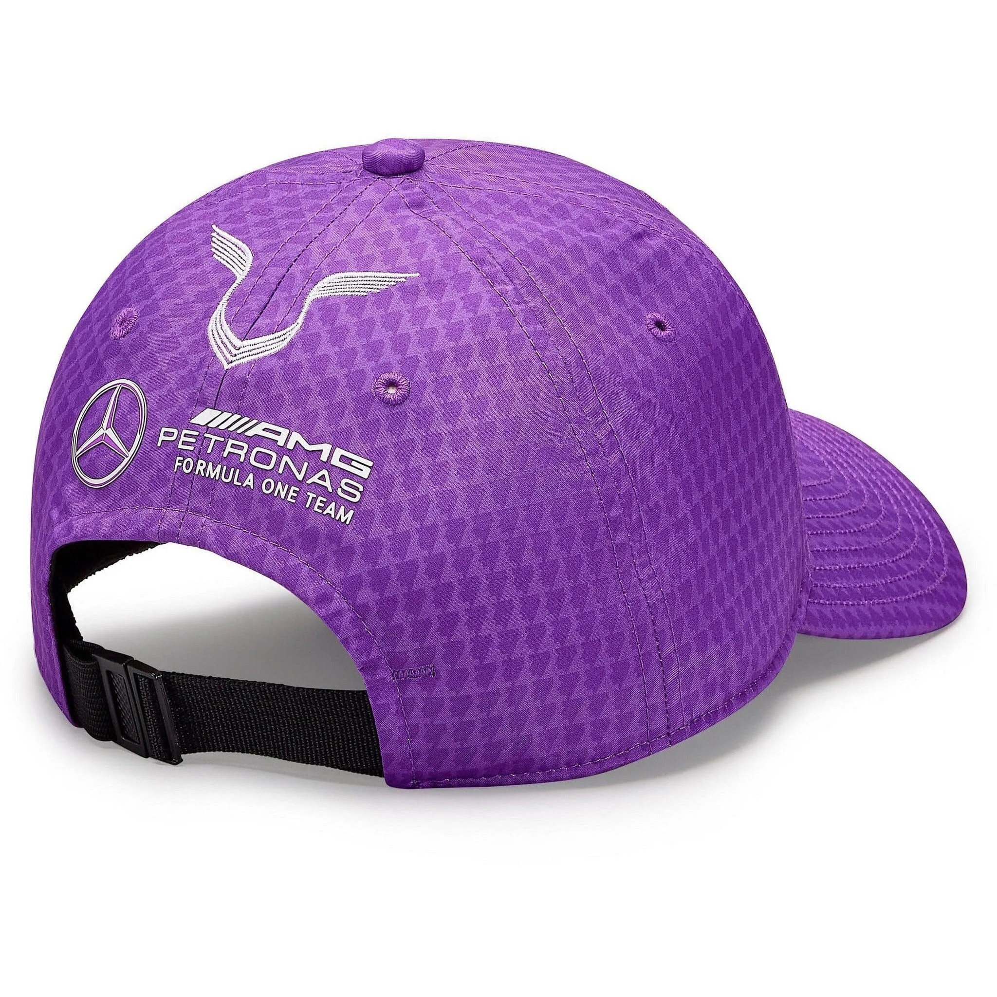 Mercedes AMG Petronas F1 2023 Lewis Hamilton Baseball Hat -Black/White/Purple/Red/Peach/Natural