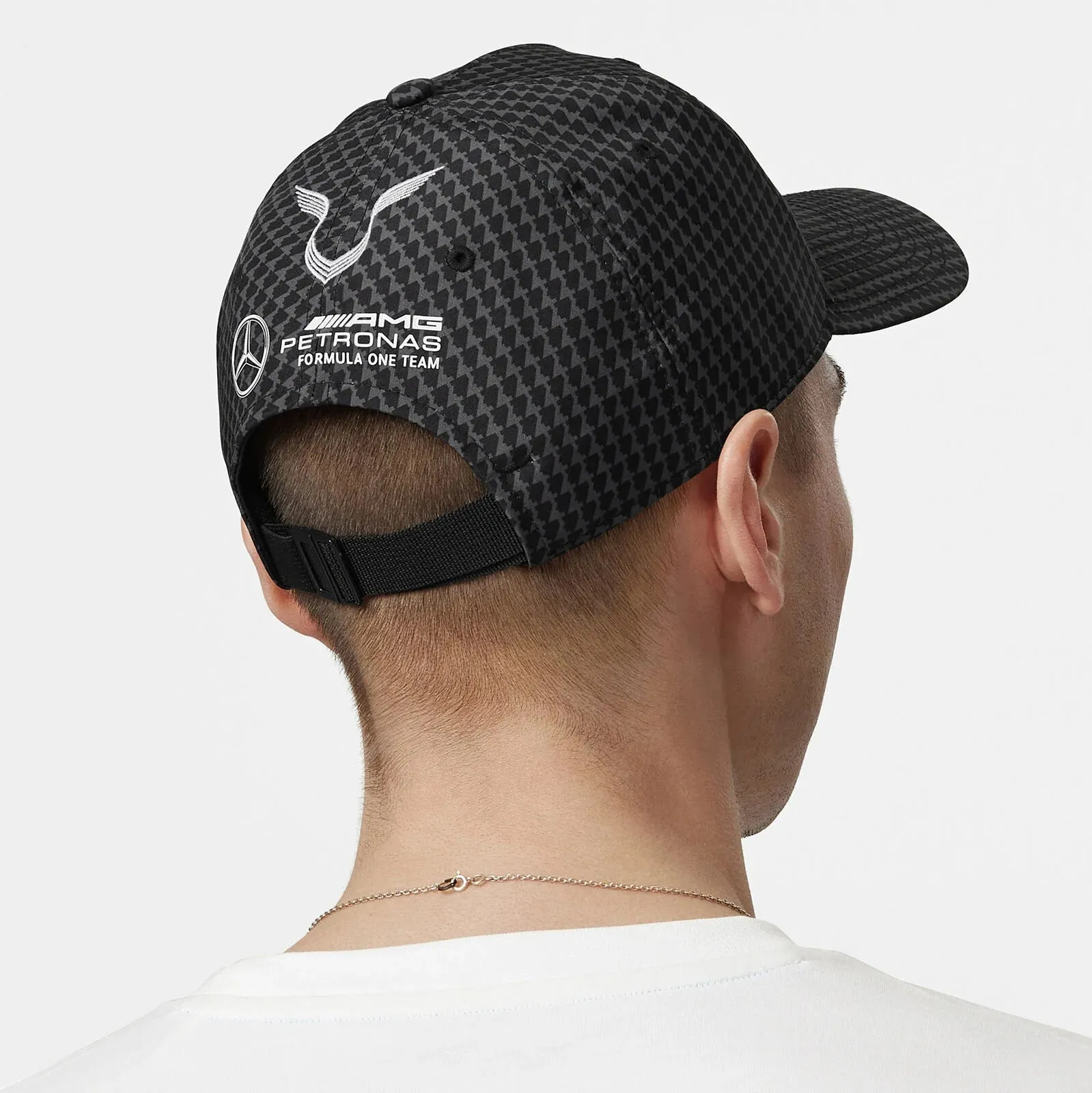 Mercedes AMG Petronas F1 2023 Lewis Hamilton Baseball Hat -Black/White/Purple/Red/Peach/Natural