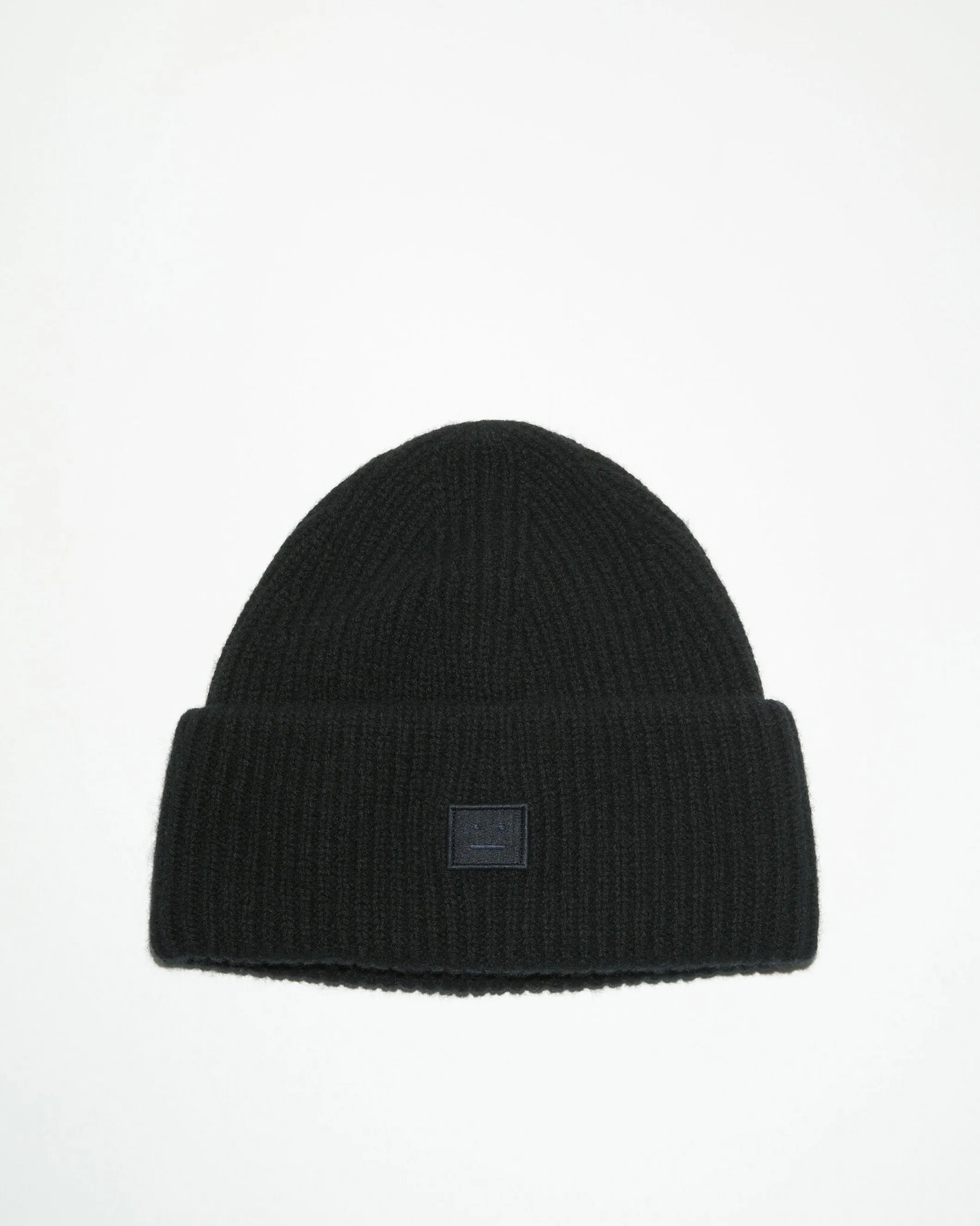 Ribbed Face Beanie