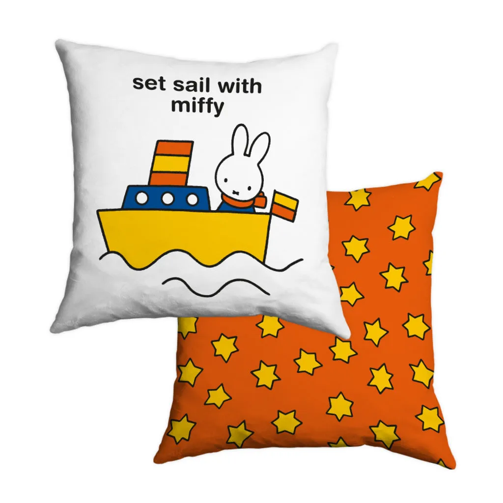 set sail with miffy  Personalised Cushion