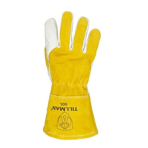 Tillman 50XL Premium Top Grain and Split Cowhide Welding Gloves MIG XLarge